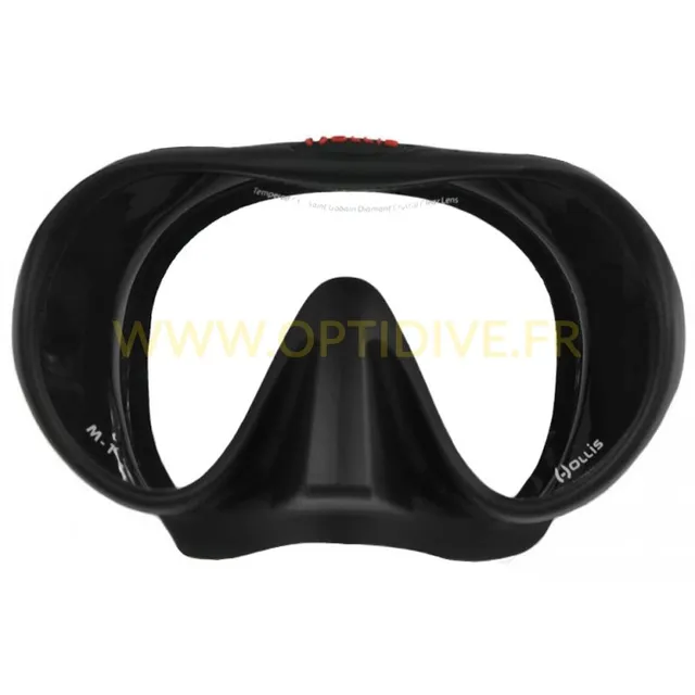 Hollis M1 masque de plongée frameless ultra-clear