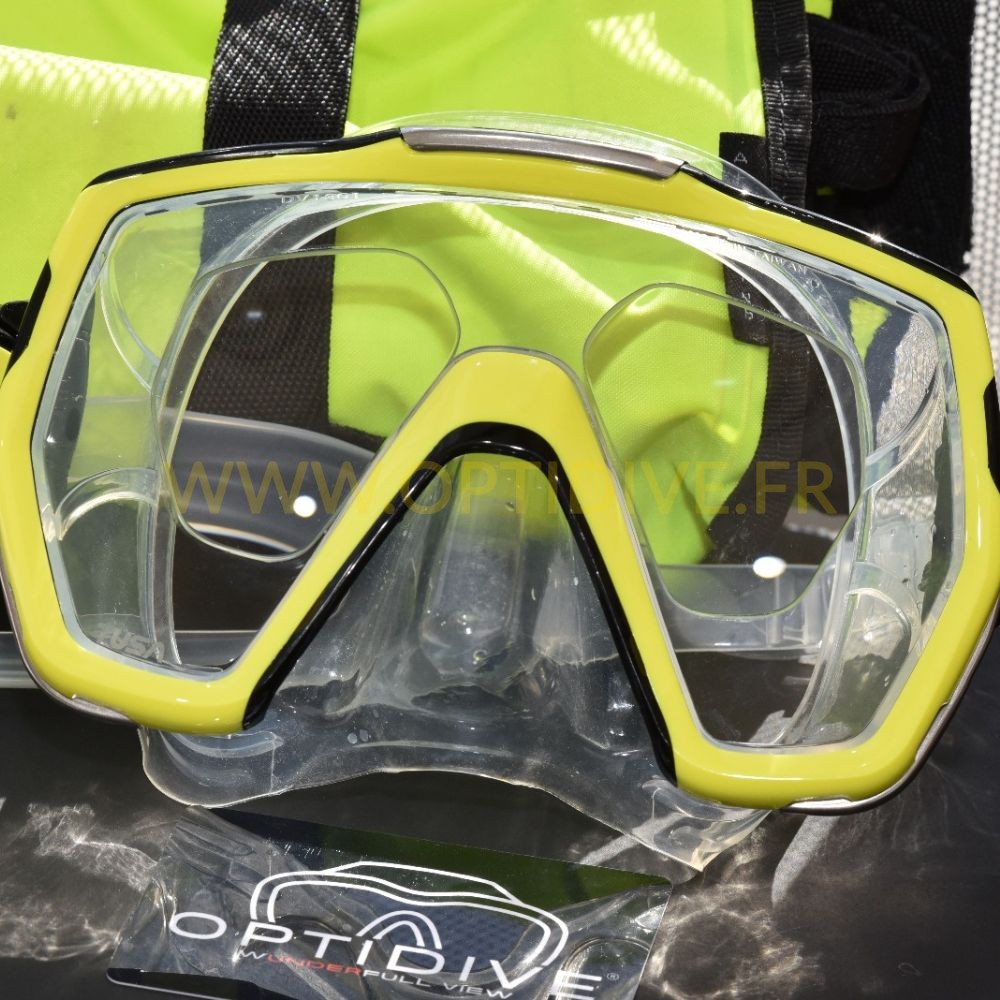 Tusa Freedom HD M1001 masque de plongée monoverre