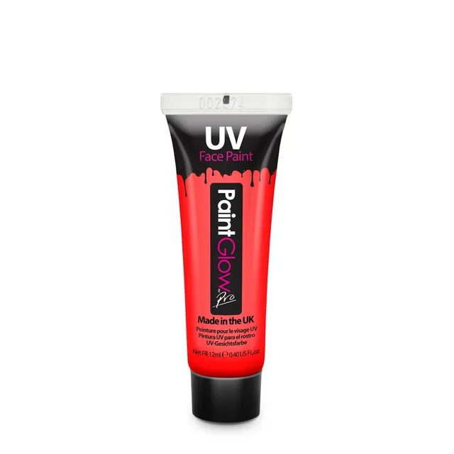 PRIMAL PaintGlow UV rouge peinture visage et corps 12ml
