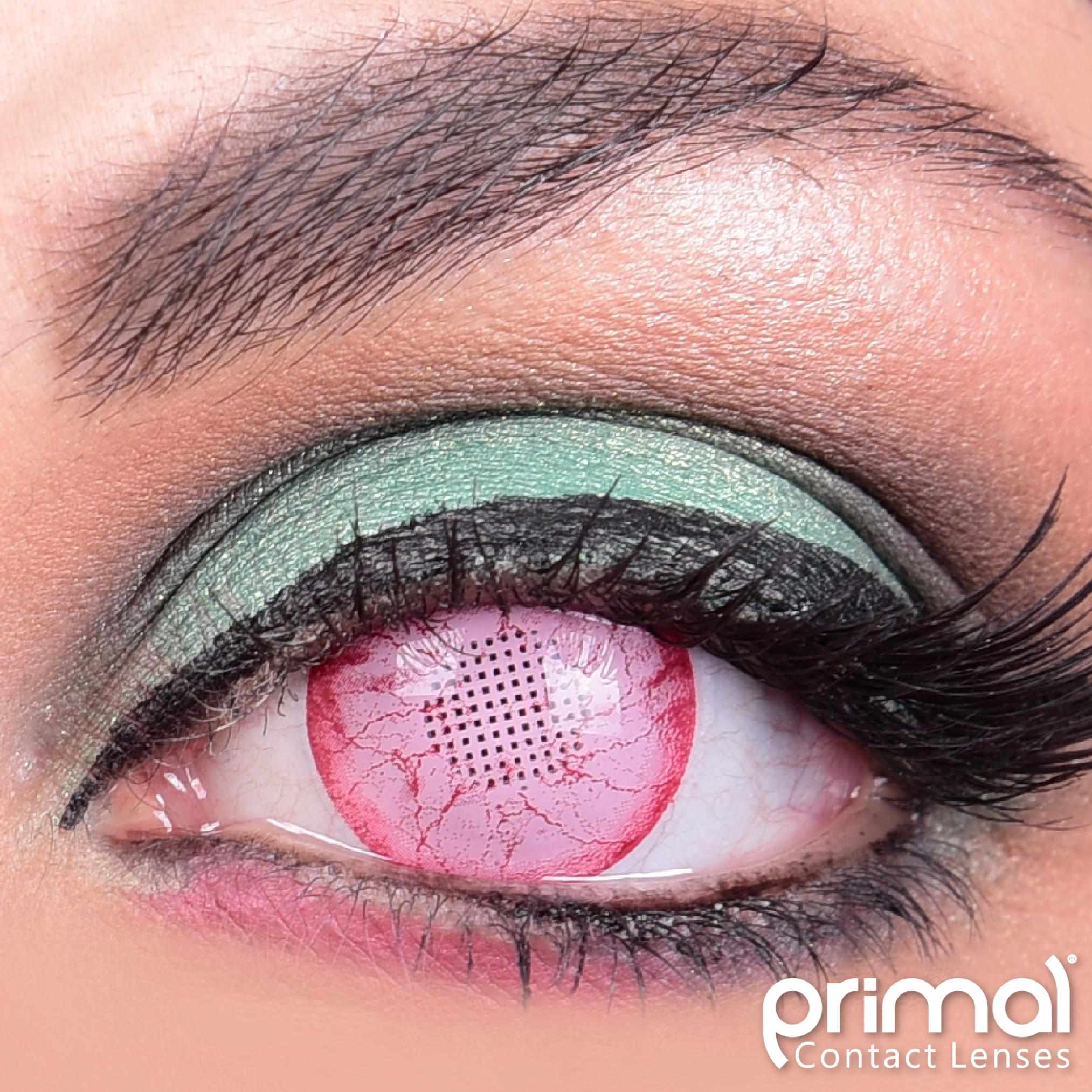 PRIMAL Embryo lentilles roses voile psychic