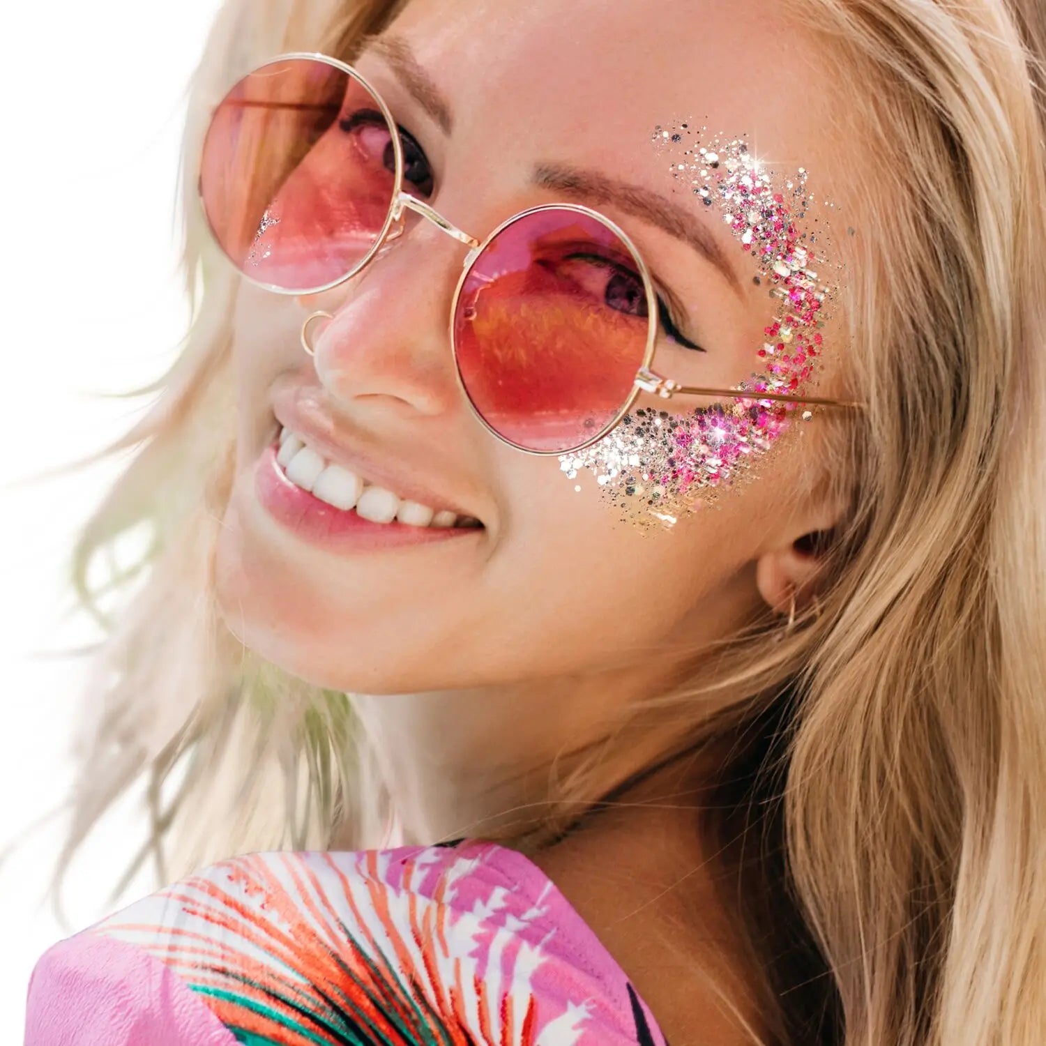 PRIMAL Glitter Me Up Princess Pink gel paillettes rose 12ml