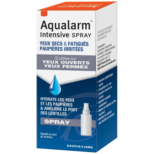 Ultra Aqualarm Intensive spray yeux secs paupières