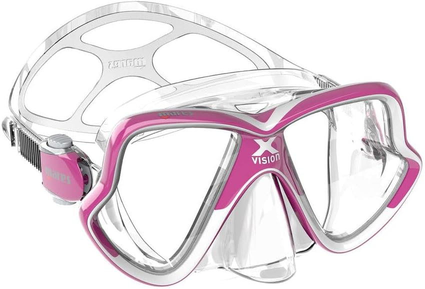 Mares X-Vision Mid masque de plongée visage fin