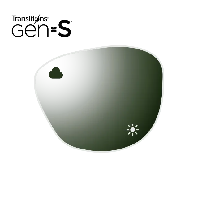 MetaOptics Transitions Gen S Miroir verres gris vert