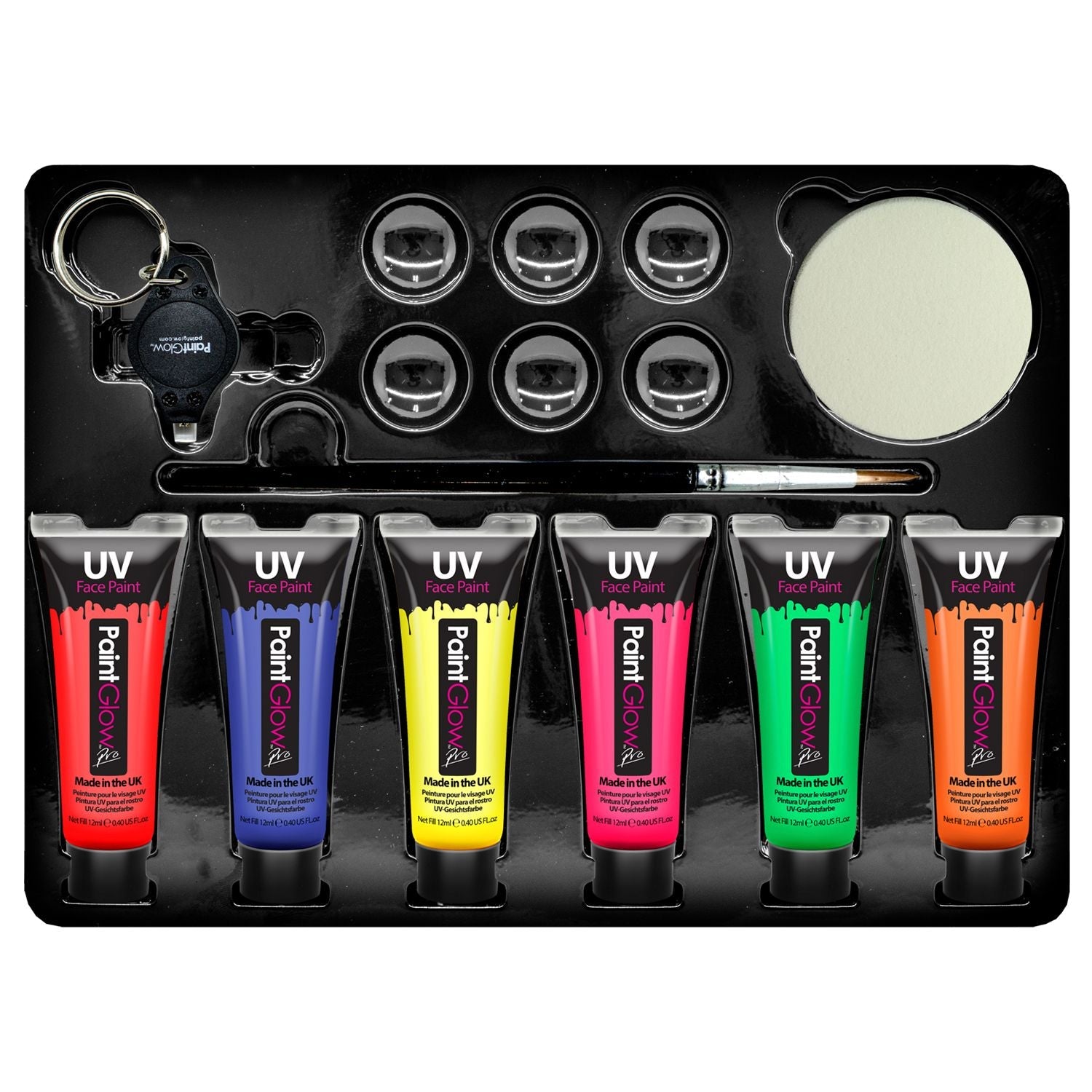 PRIMAL PaintGlow Neon coffret maquillage fluo UV