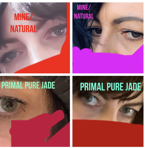 PRIMAL Pure Jade lentilles de contact vertes naturelles