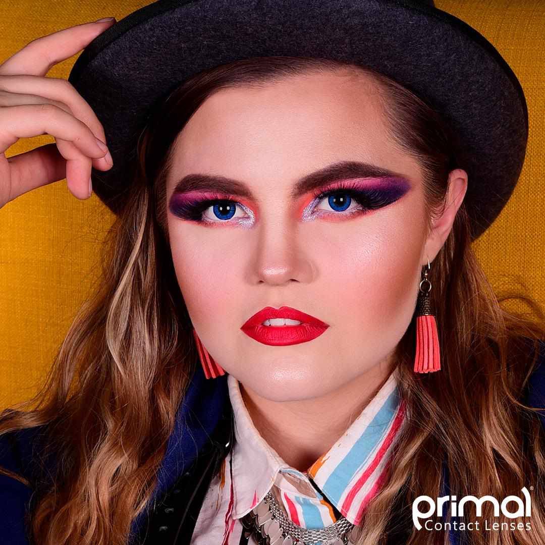 PRIMAL Enchanted Azure lentilles bleues naturelles