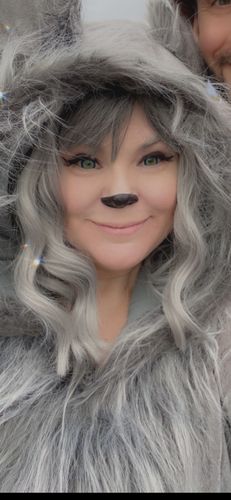 PRIMAL Werewolf I lentilles vertes loup-garou