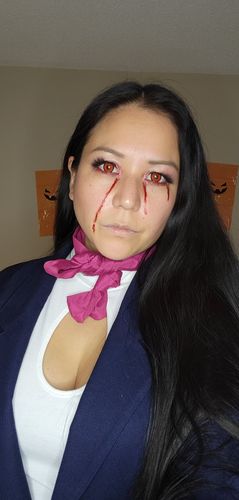 PRIMAL Blood Eyes lentilles contact rouges vampire anneau noir