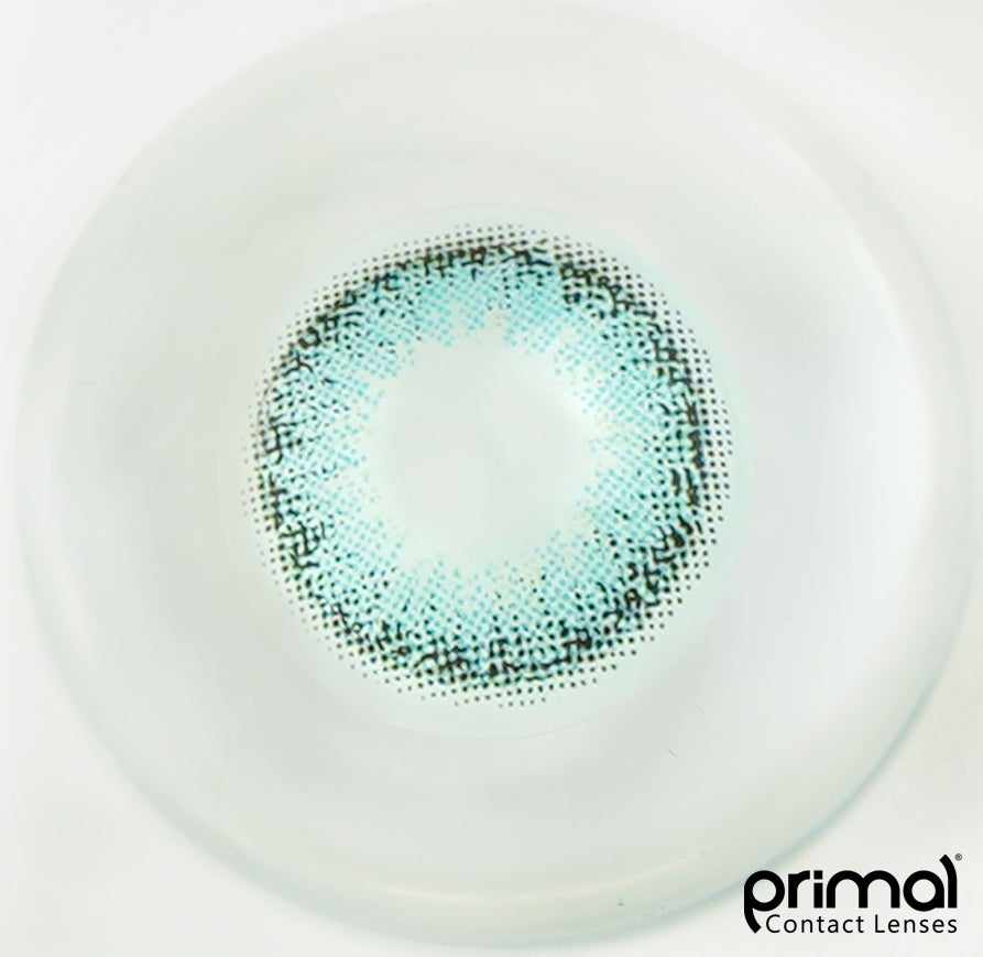 PRIMAL Celestial Ocean lentilles bleues turquoise