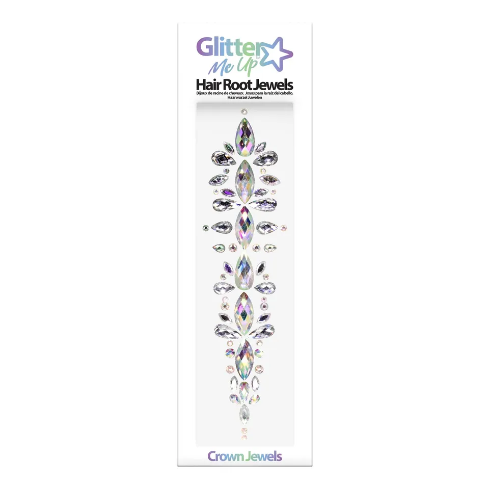PRIMAL Glitter Me Up Crown bijoux cheveux strass réutilisables