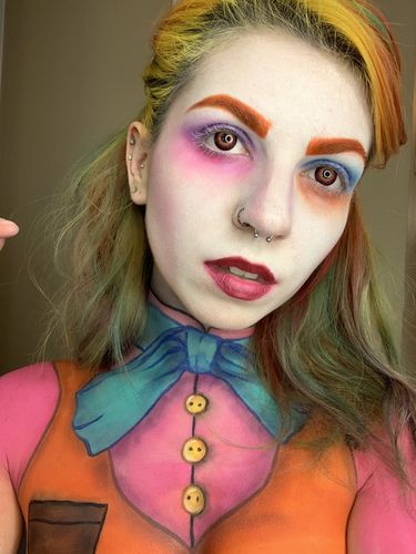 Primal Jinx lentilles cosplay rose mini scléra