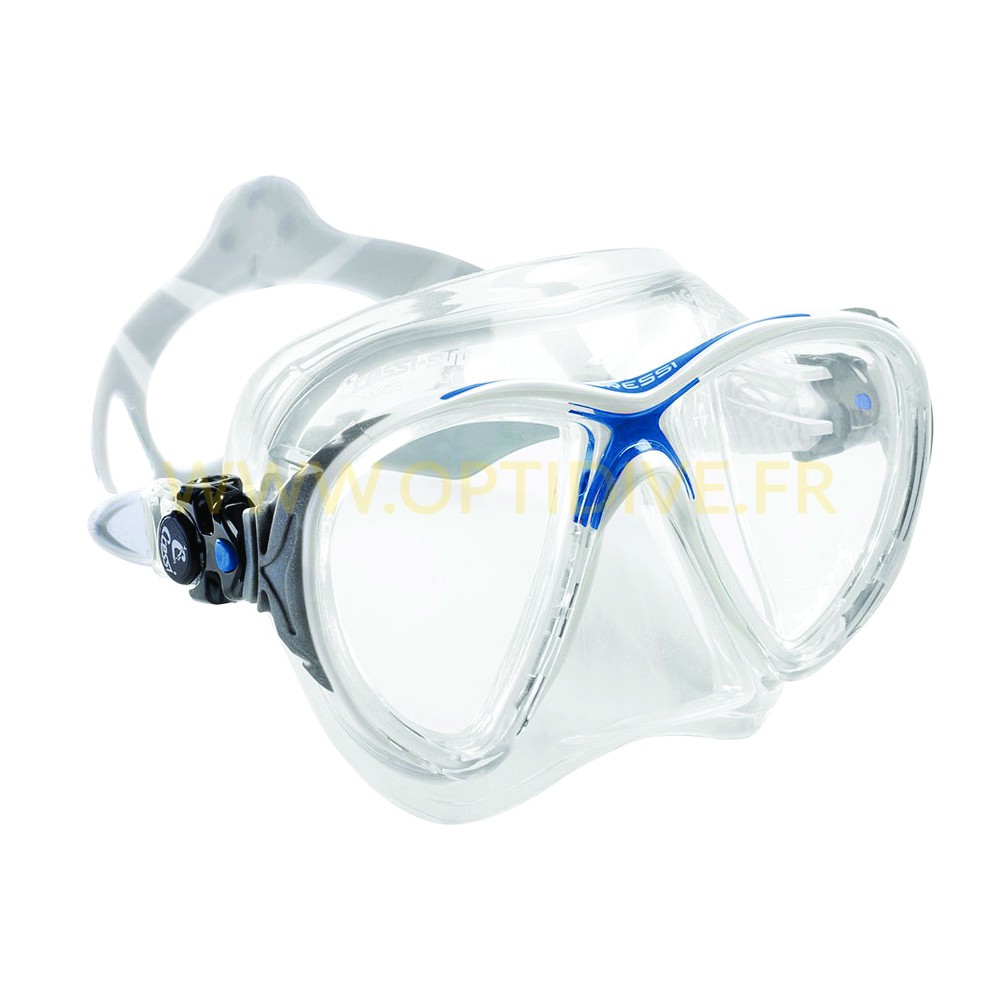 Cressi Big Eyes Evolution masque de plongée incliné