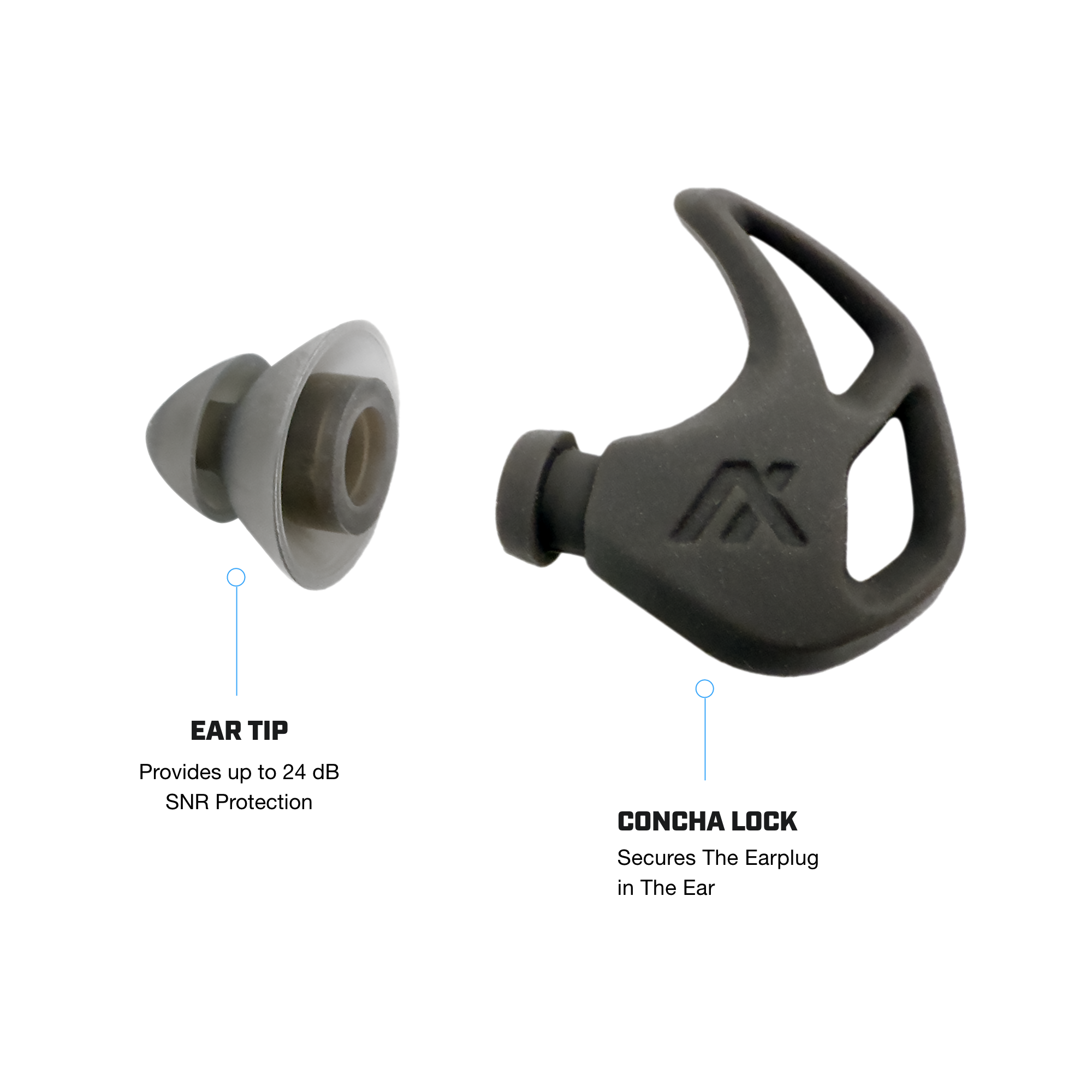 Axil X20 bouchons d'oreilles protection auditive