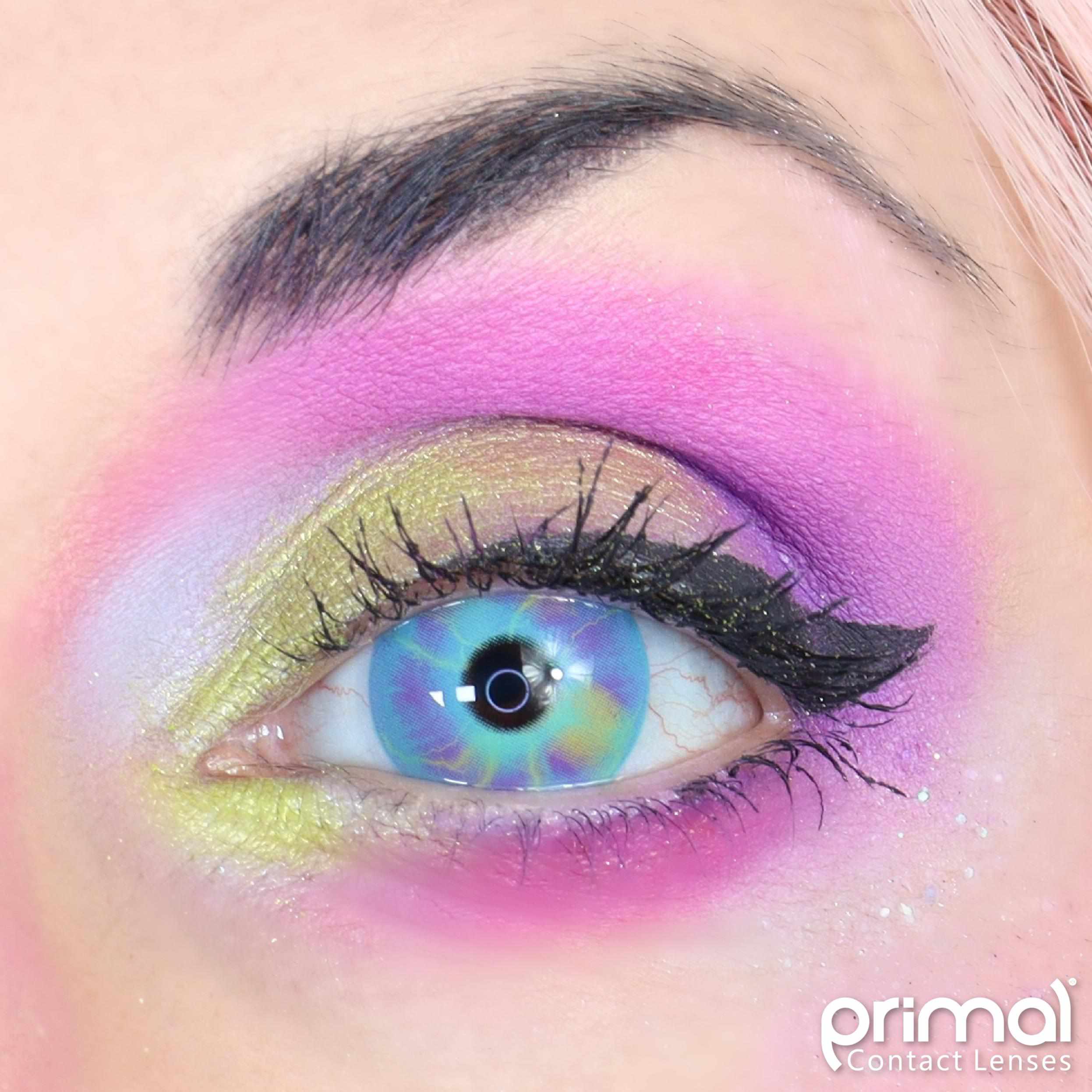 PRIMAL Unicorn lentilles de couleur arc-en-ciel