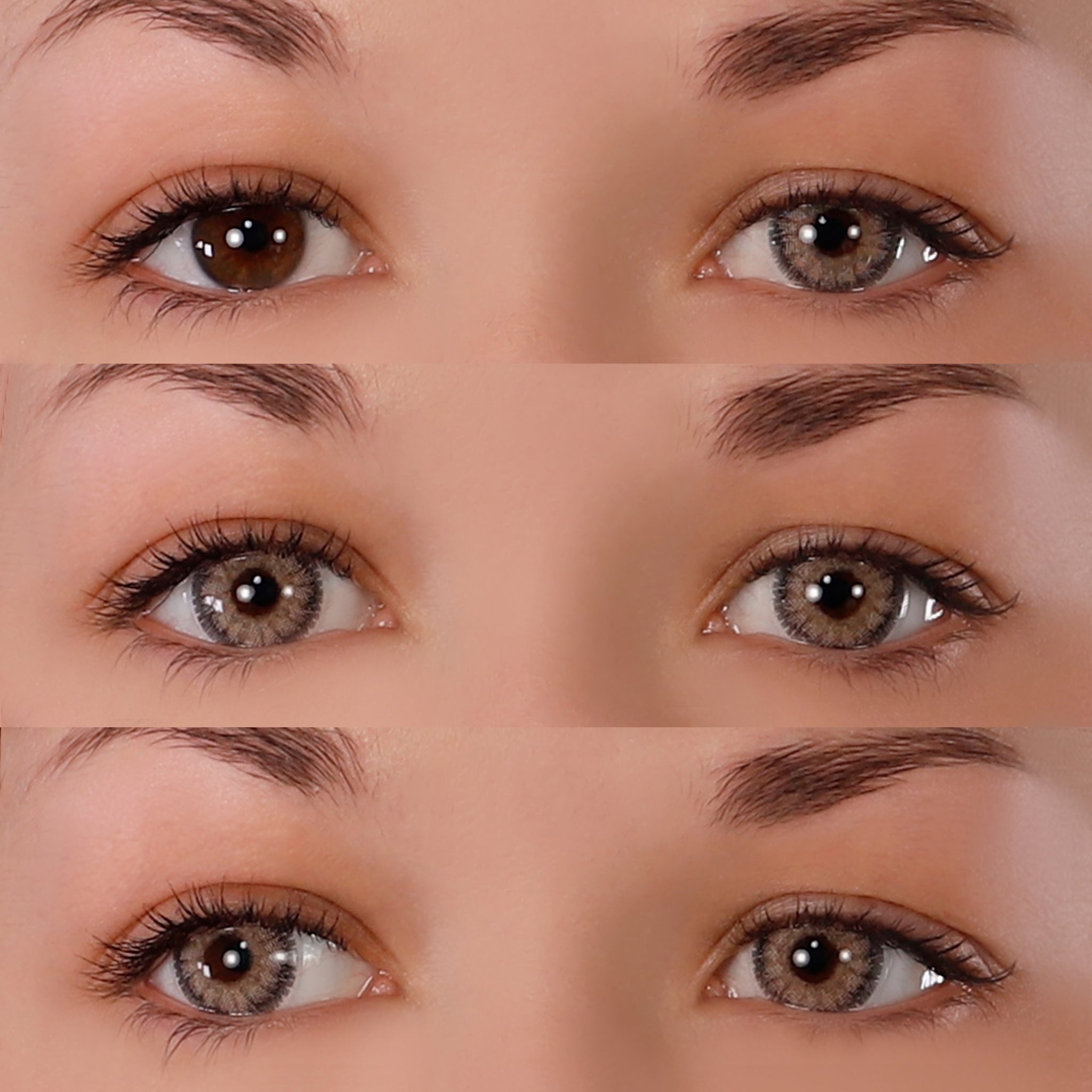 Primal Crystal Lentilles couleur noisette Hazel