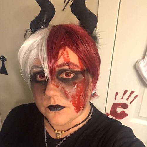 PRIMAL Evil Eyes lentilles rouges sang