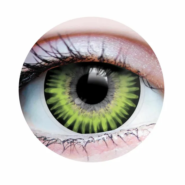 PRIMAL Temptress Emerald lentilles de contact vertes anneau