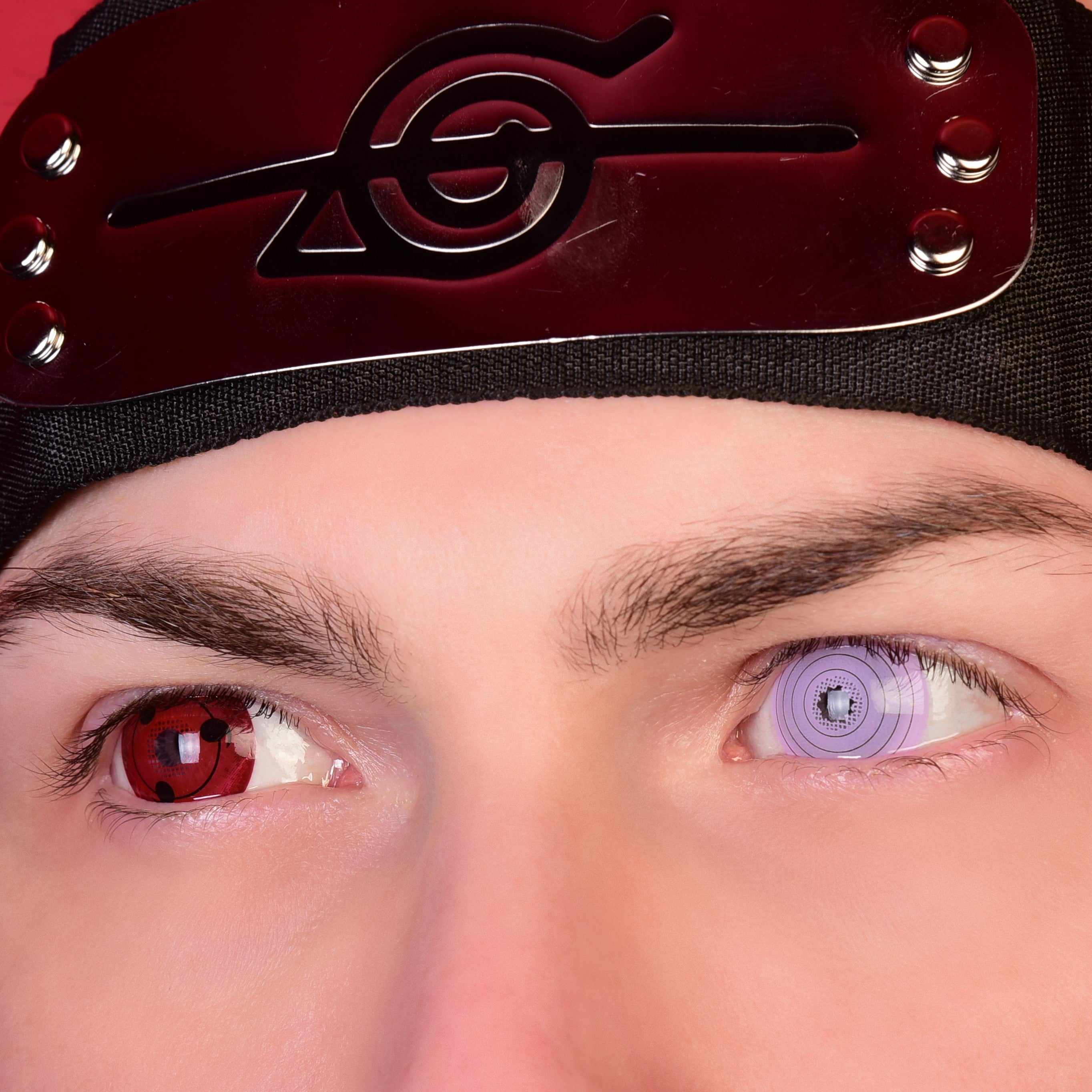 PRIMAL Rinnegan lentilles violettes Naruto cosplay