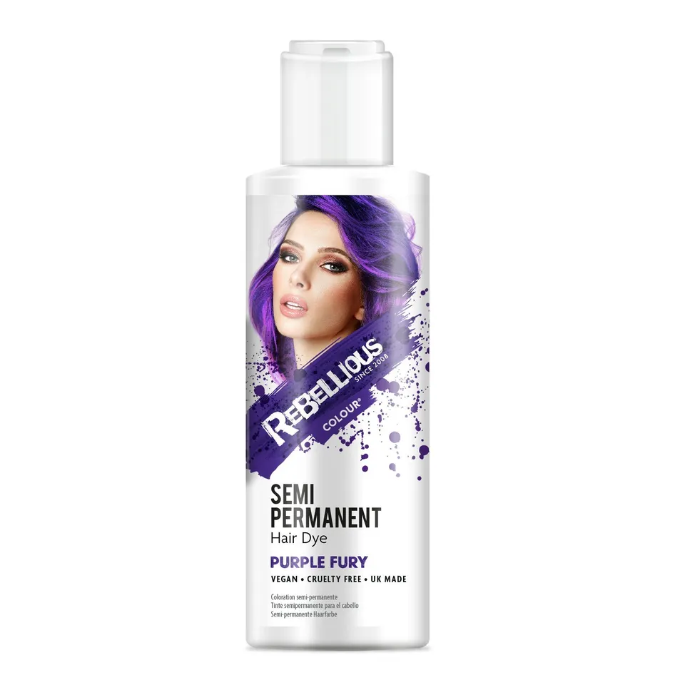Rebellious Purple Fury coloration violette semi-permanente 100ml