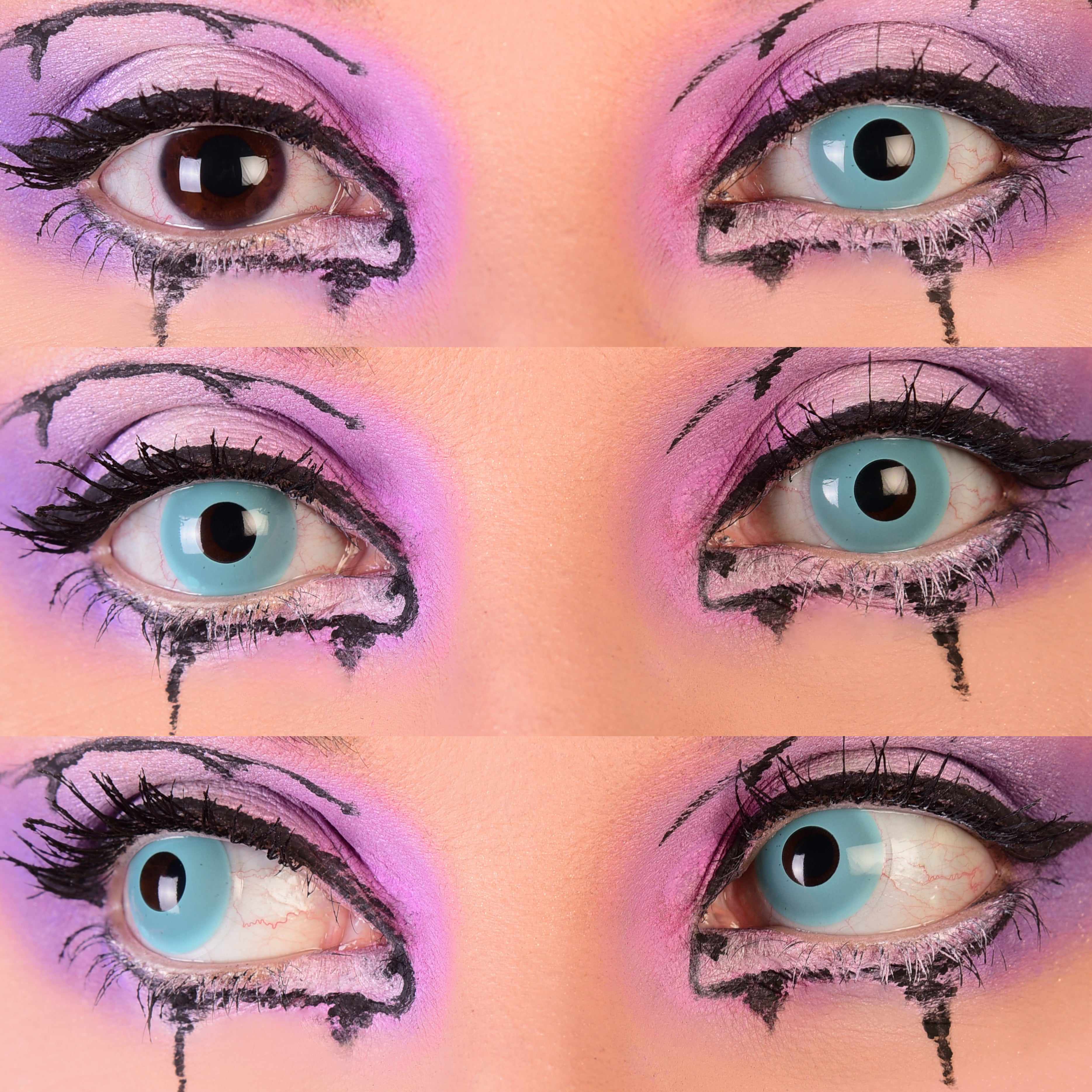 PRIMAL Underworld lentilles bleues vampire opaques