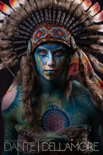 PRIMAL Underworld lentilles de contact bleues opaques