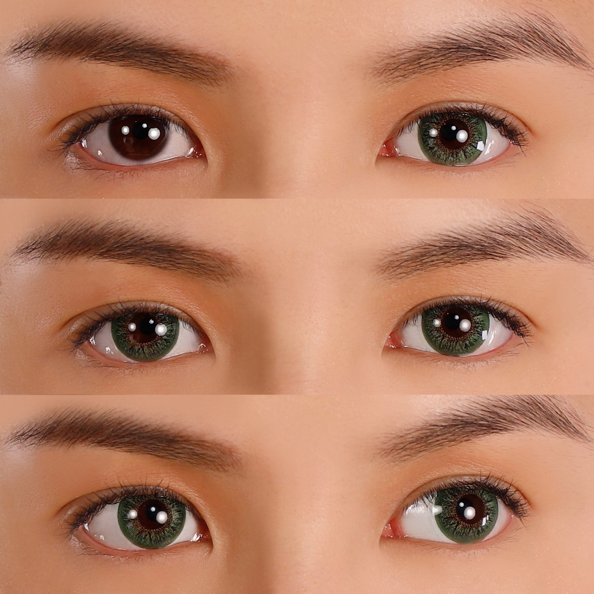 PRIMAL Aurora Jade lentilles vertes 14.5 mm