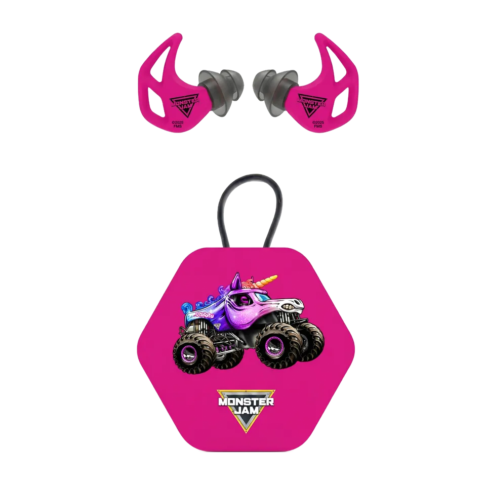 AXIL Monster Jam X20 bouchons d’oreilles camion Grave Digger