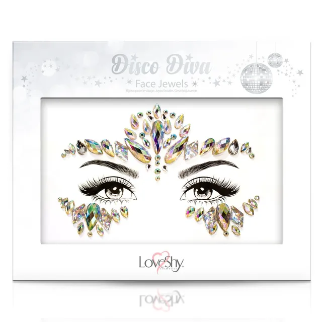 PRIMAL Glitter Me Up Disco Diva bijoux visage strass