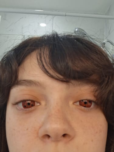 PRIMAL Sharingan lentilles contact cosplay rouges
