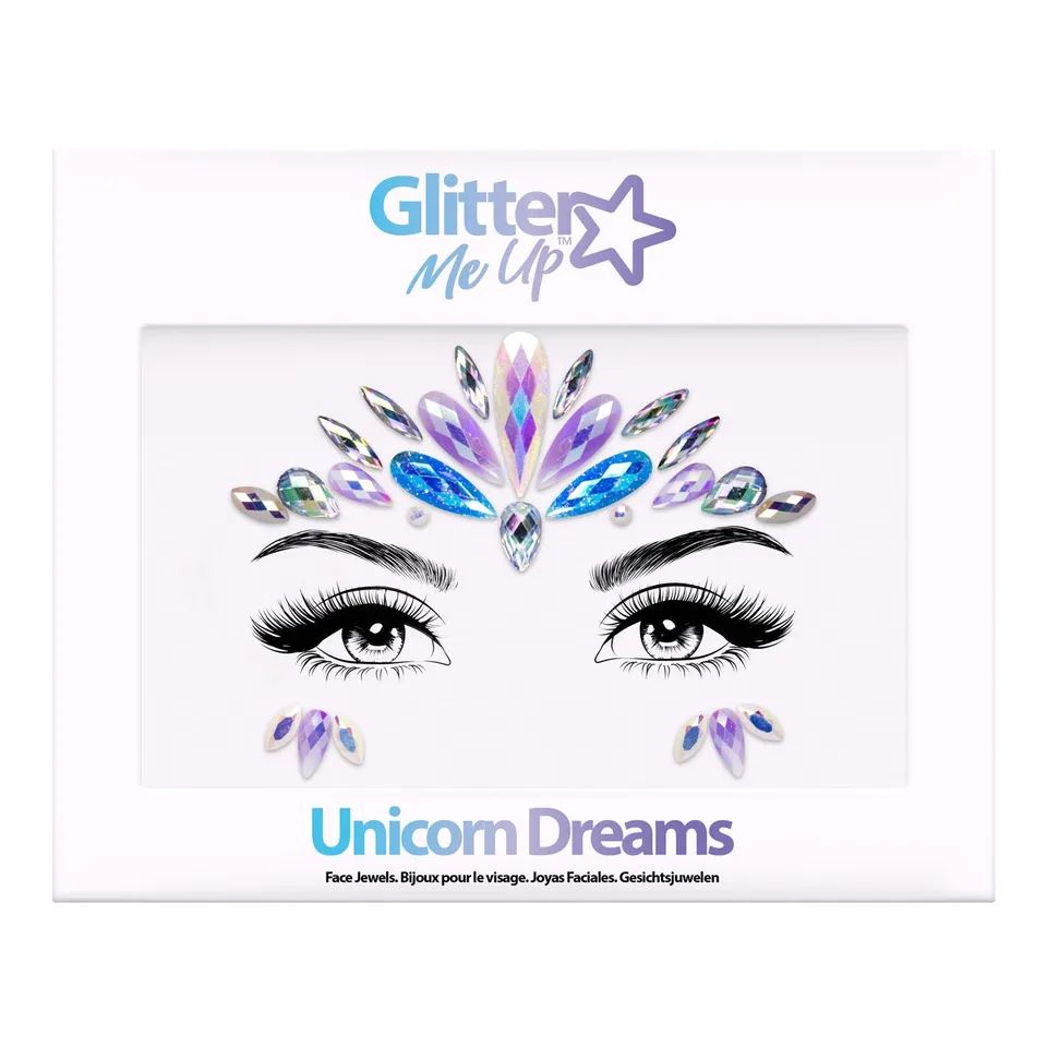 Primal Glitter Me Up bijoux visage Unicorn Dreams