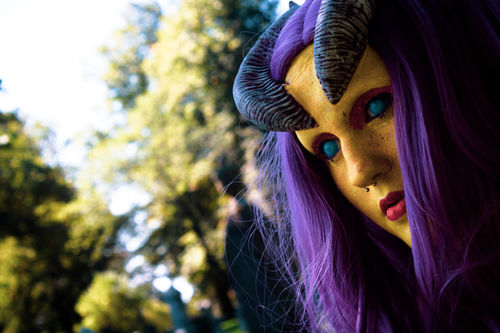 PRIMAL Saiyan Blue lentilles de couleur bleu cosplay