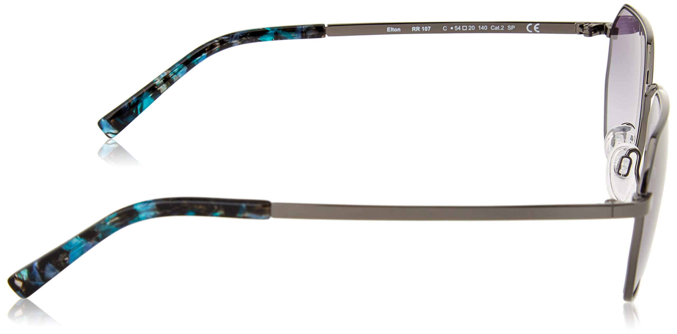 Rodenstock Orbit lunettes de soleil carrées acier