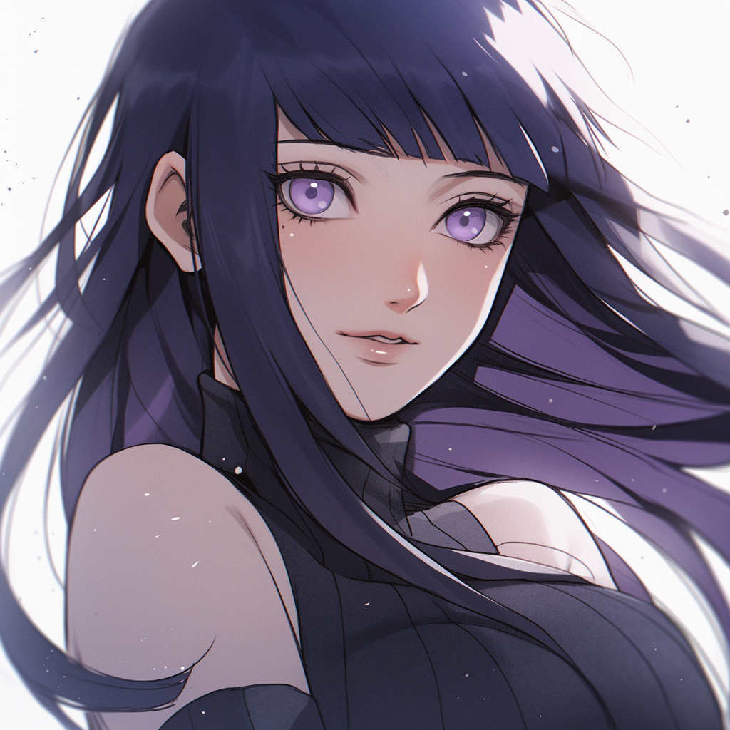 Primal Hinata Hyuga lentilles cosplay violet Byakugan