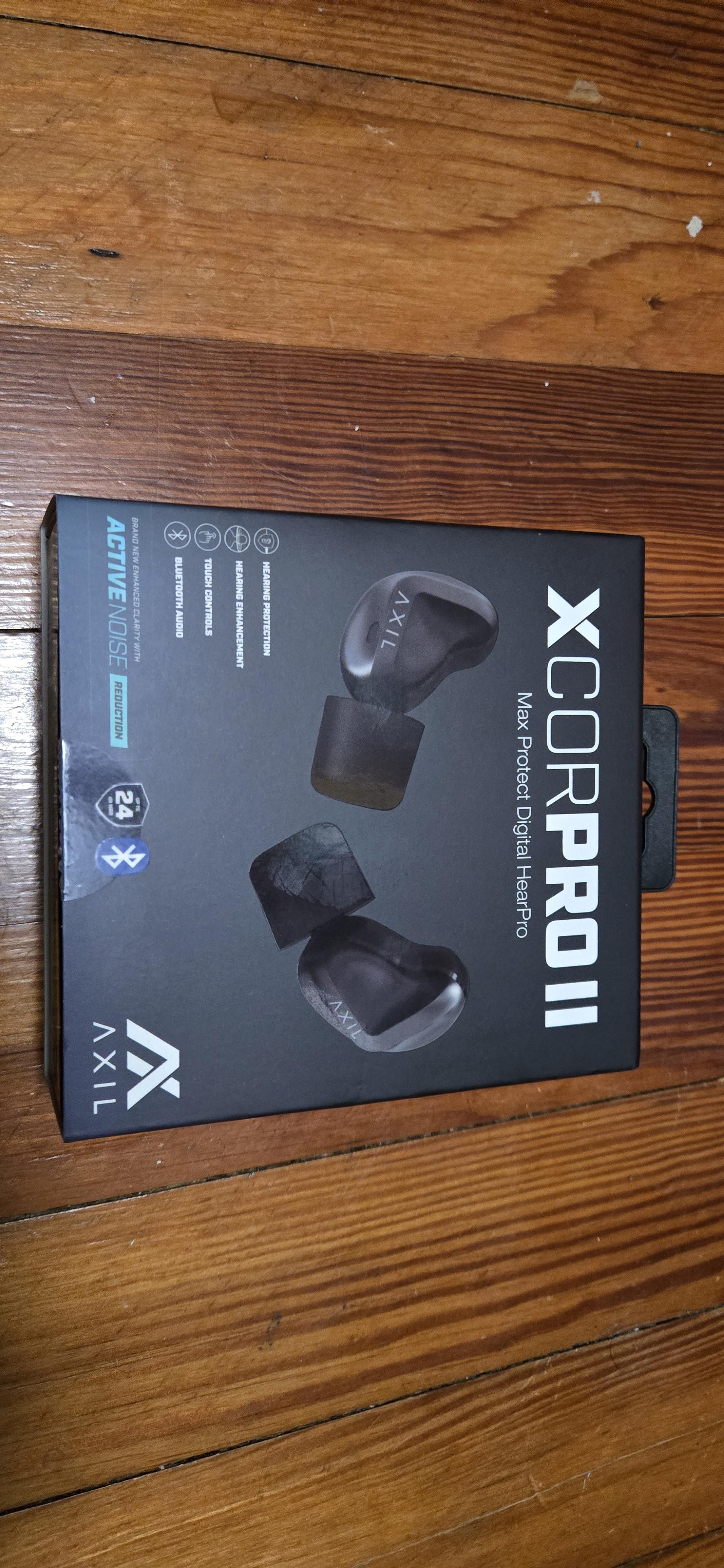 Axil Xcor Pro II écouteurs protection auditive ANR