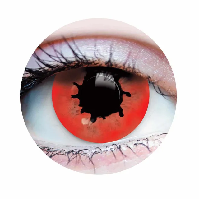 Primal Contagion II lentilles couleur rouge zombie