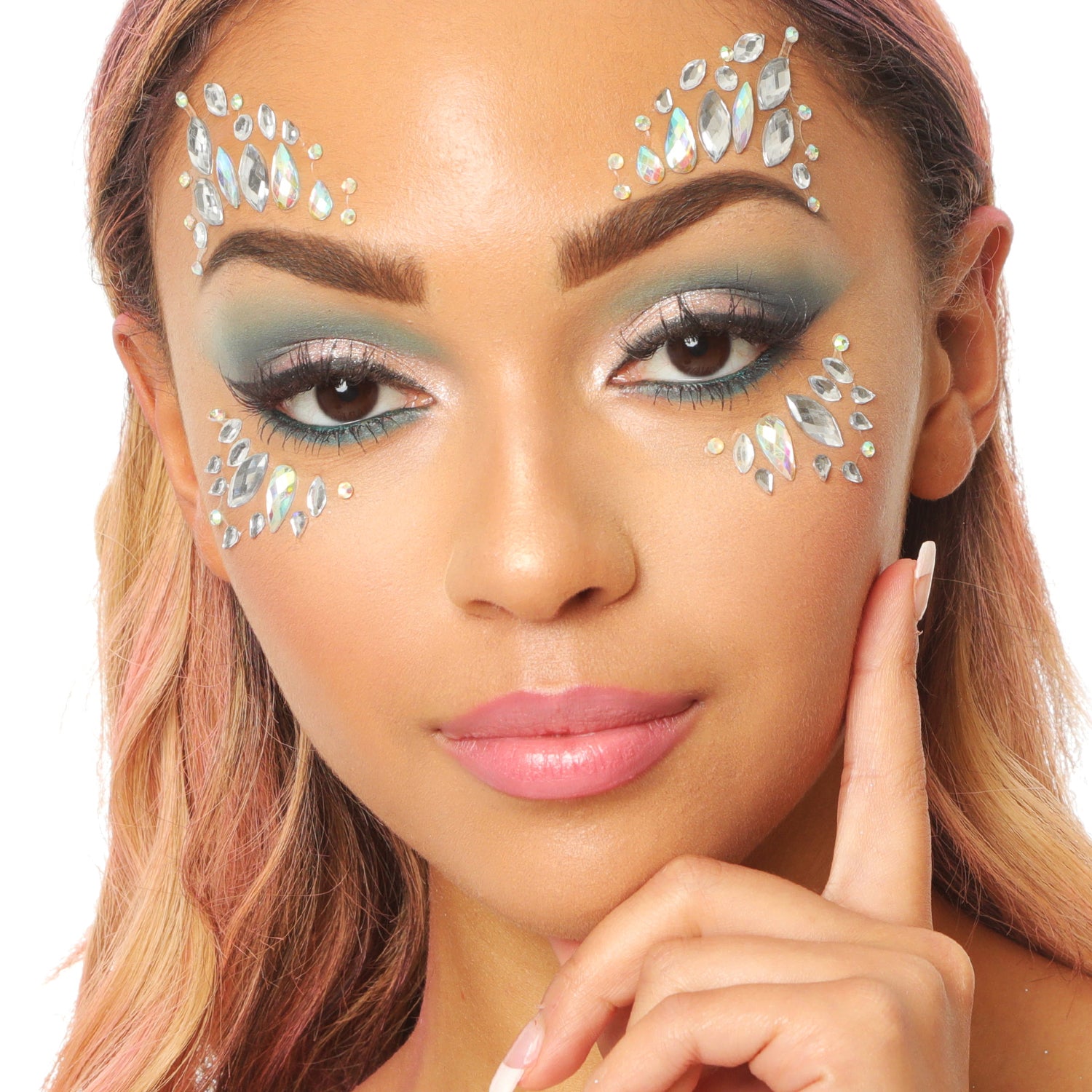PRIMAL Glitter Me Up Angel Wings bijoux visage strass