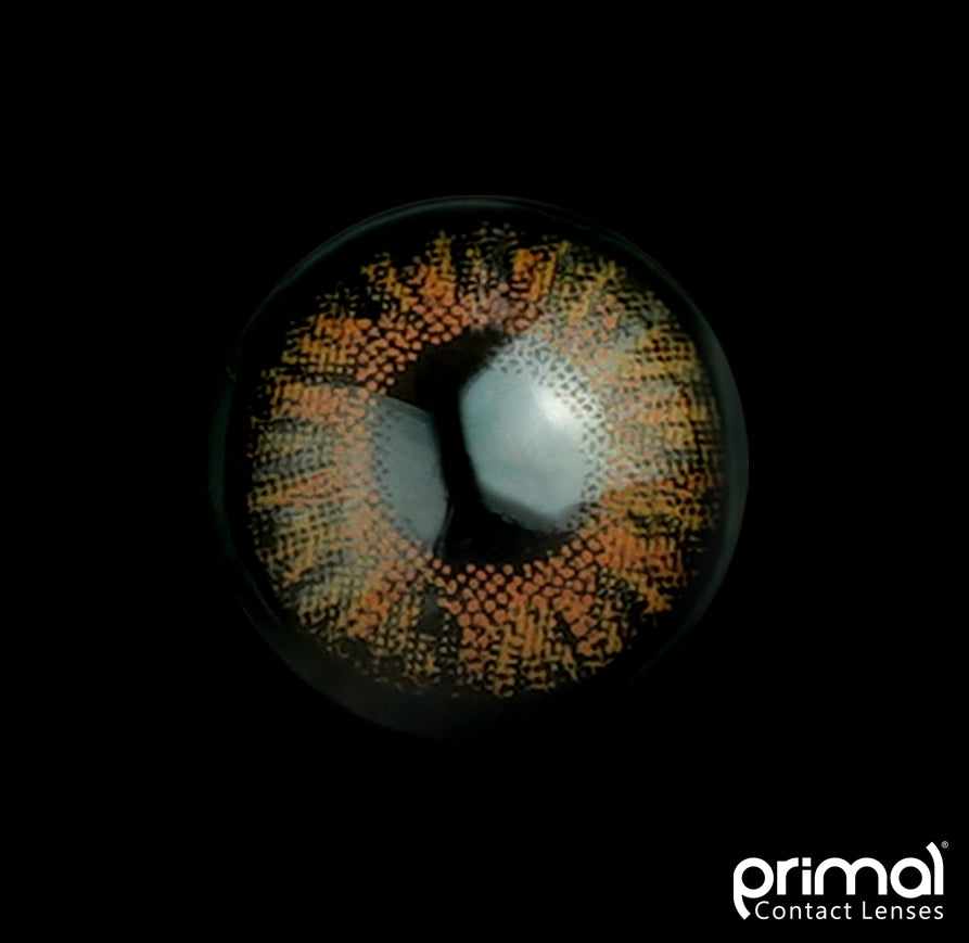 PRIMAL Delightful Honey lentilles marron miel naturel 14,2 mm