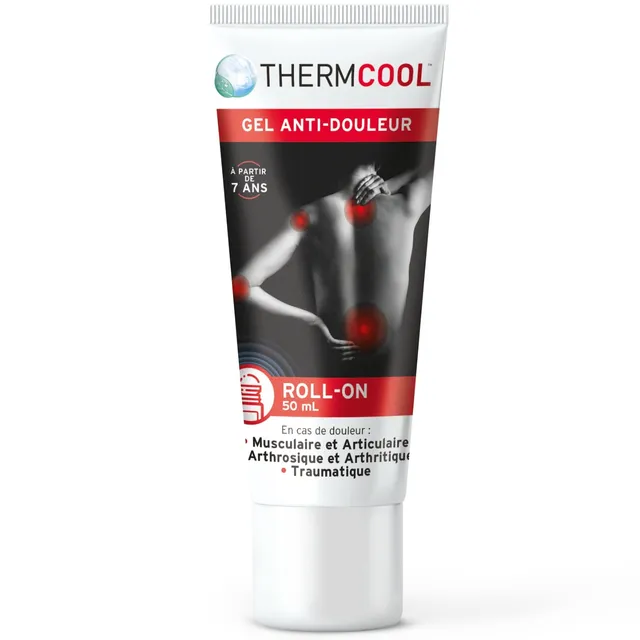 ThermCool roll-on anti-douleur 50 ml arthrosique traumatique