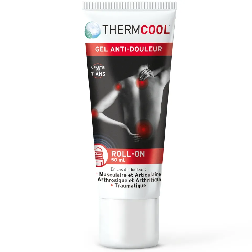 ThermCool roll-on anti-douleur 50 ml arthrosique traumatique