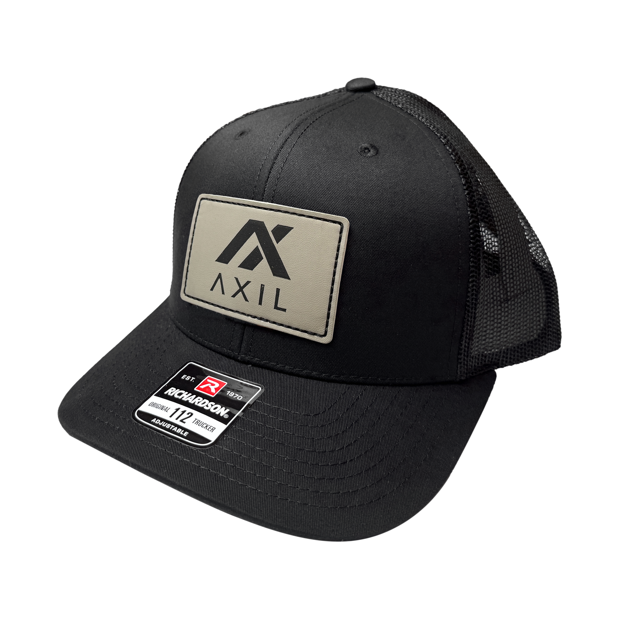 AXIL casquette trucker Richardson 112 patch cuir