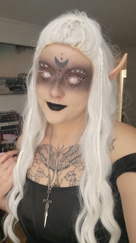 PRIMAL Sub Zero lentilles blanches opaques cosplay