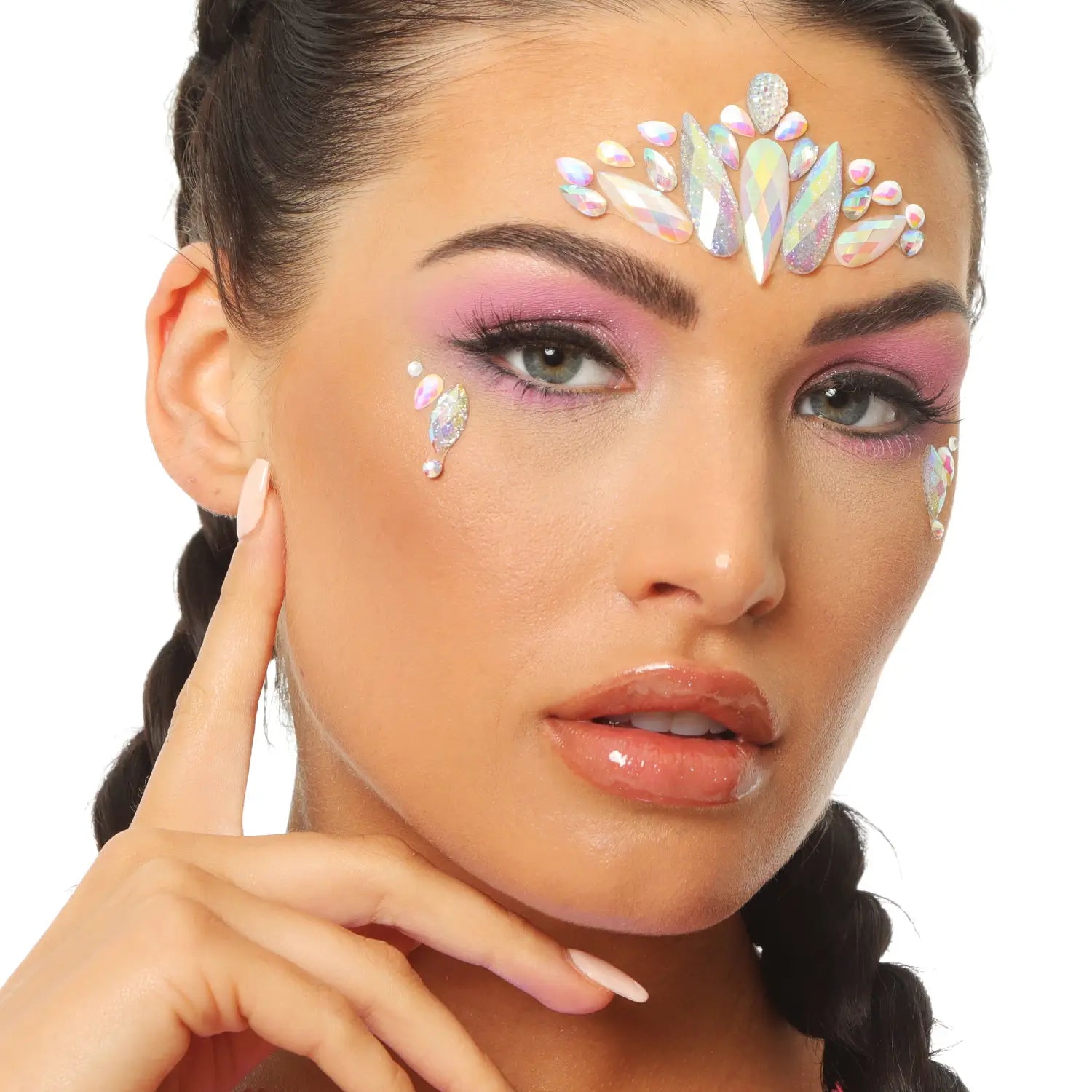 Glitter Me Up Unicorn Glitz bijoux visage pastel