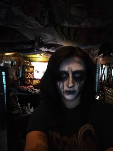 PRIMAL Wraith I lentilles de contact blanches bleues spectral