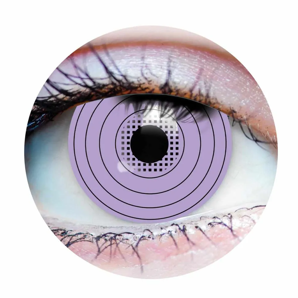 PRIMAL Rinnegan lentilles violettes Naruto cosplay