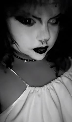 PRIMAL Black Mini Sclera lentilles de contact noires