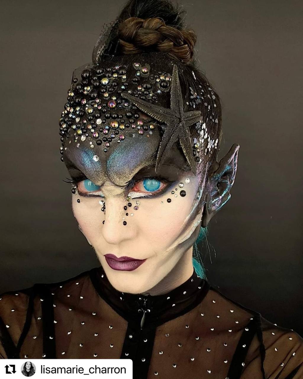 PRIMAL Saiyan Blue lentilles de couleur bleu cosplay