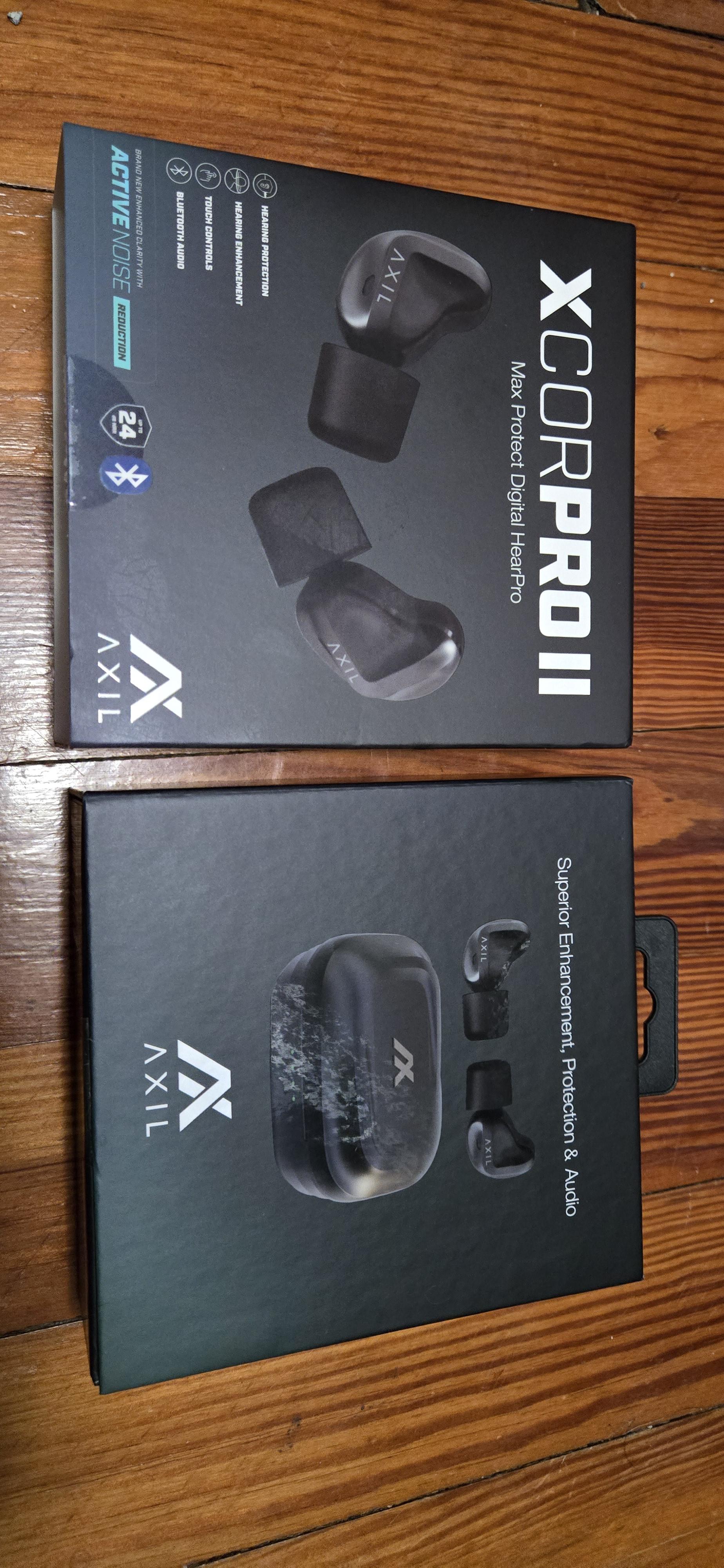 Axil Xcor Pro II écouteurs protection auditive ANR