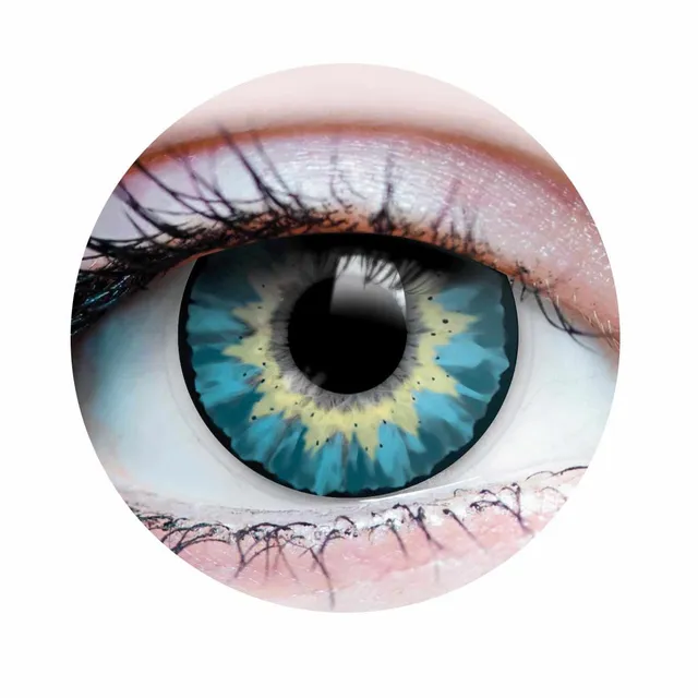 PRIMAL Delightful Azure lentilles bleues naturelles 14,2mm