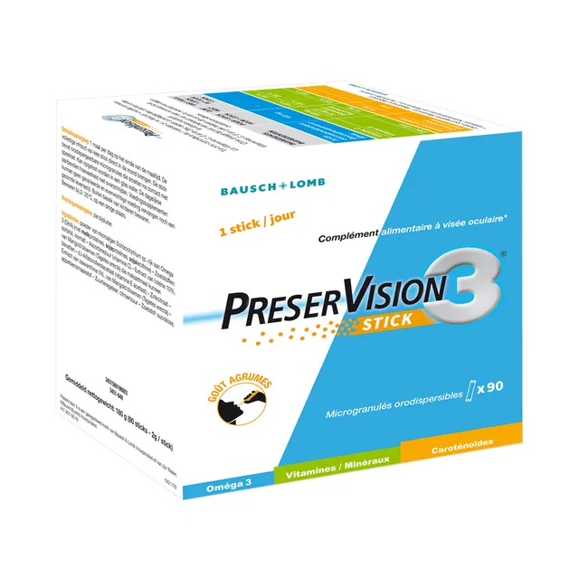 Bausch + Lomb PreserVision 3 stick abonnement vue